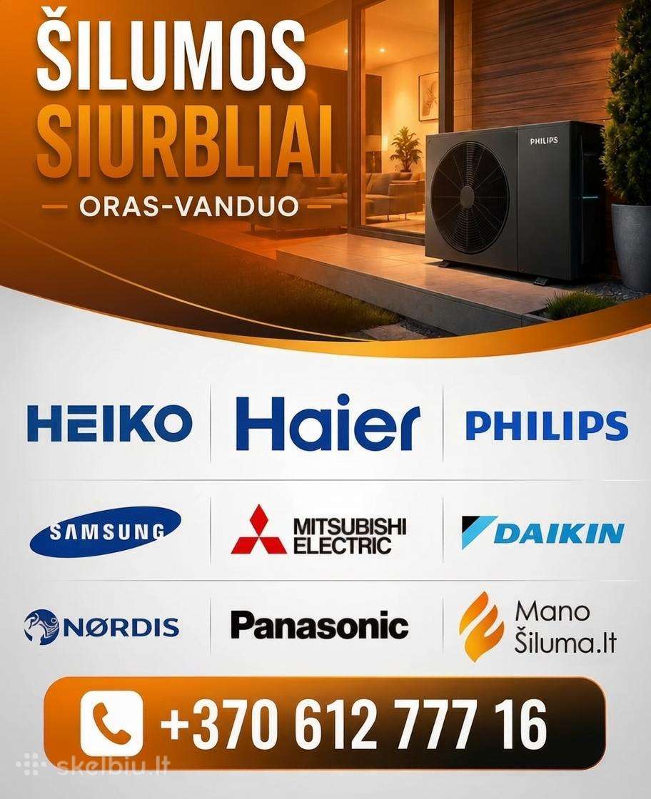 šilumos siurbliai 