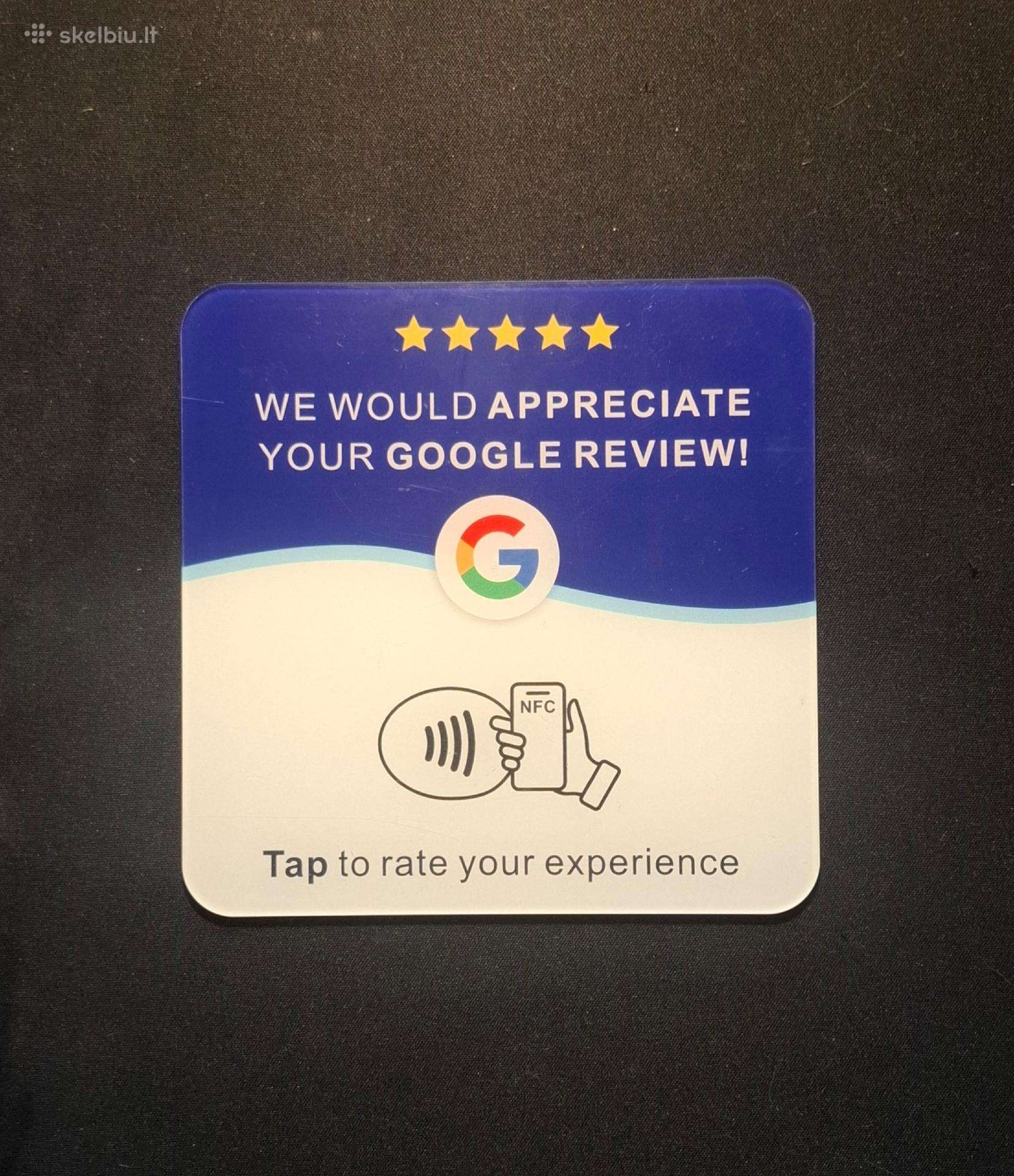 Google review card