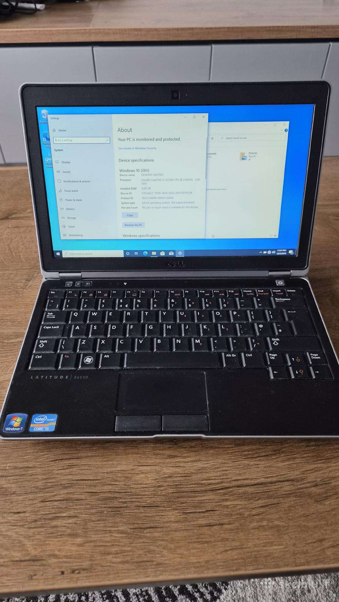 Mazas, magnio korpusas, 12,5 colio, intel i5,