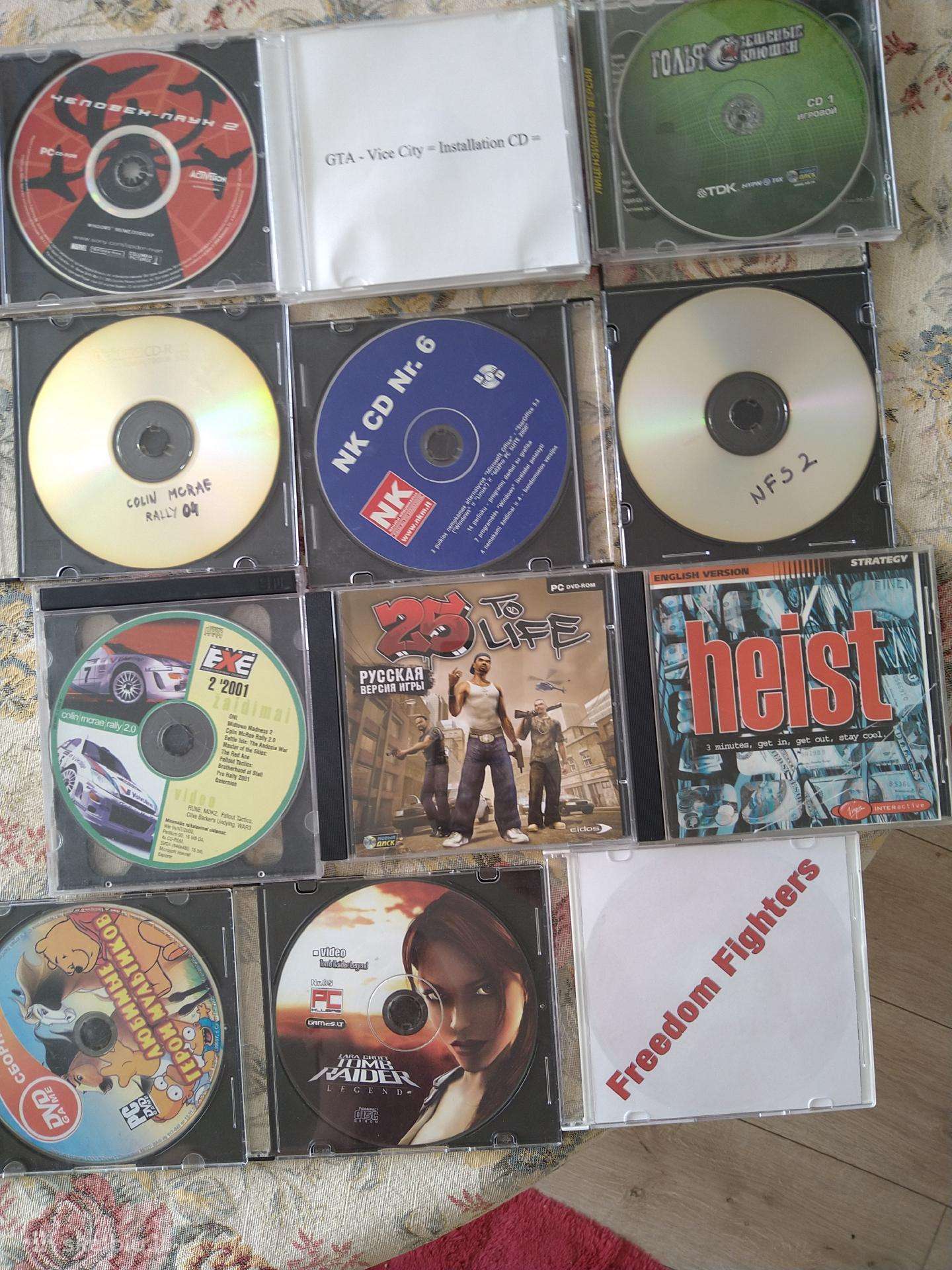 Parduodu 2002-2005m Pc žaidimus