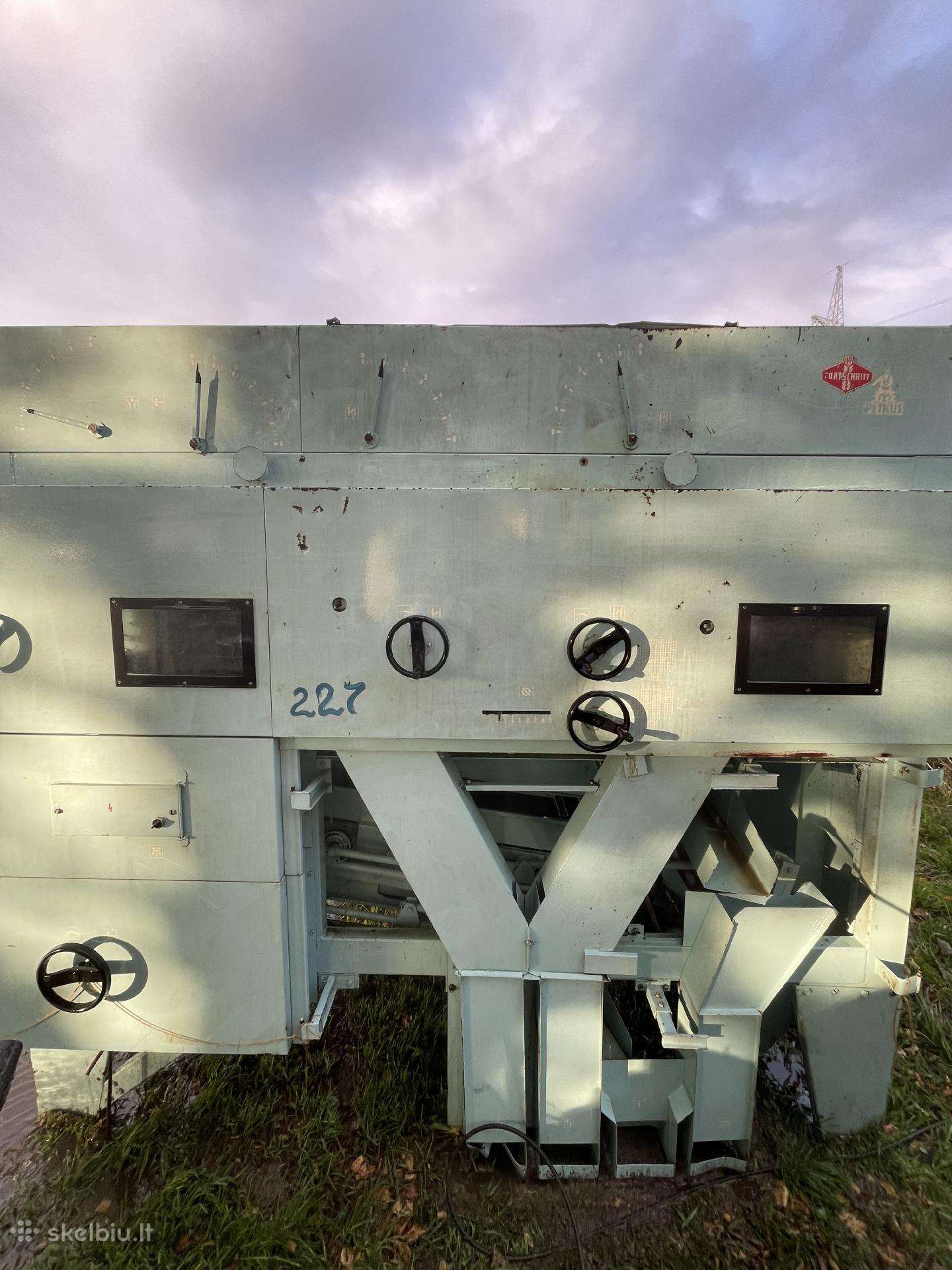 Perku grudų valomają petkus k-527