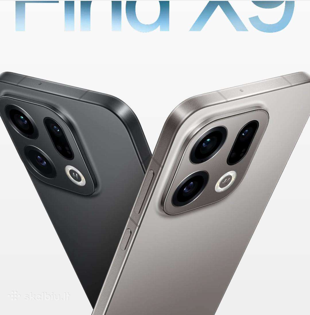 Oppo find x9 12 512gb global versija nauji.