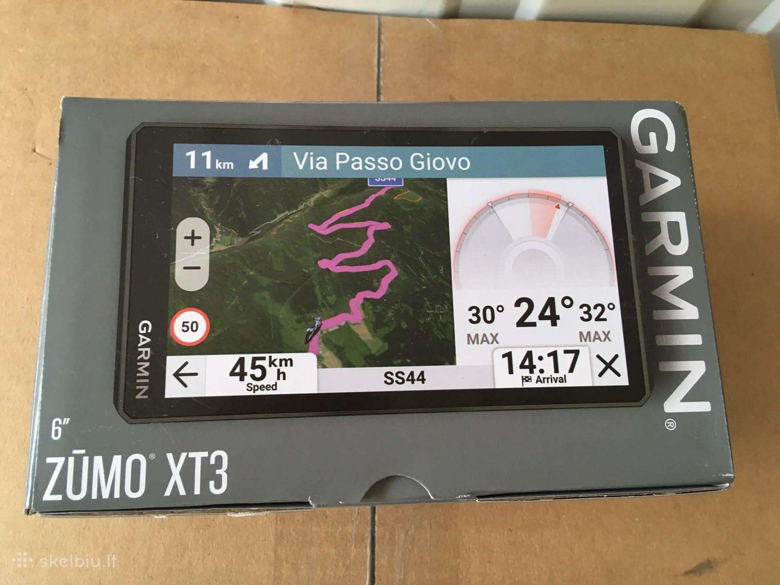 Garmin Zūmo Xt3 navigacija