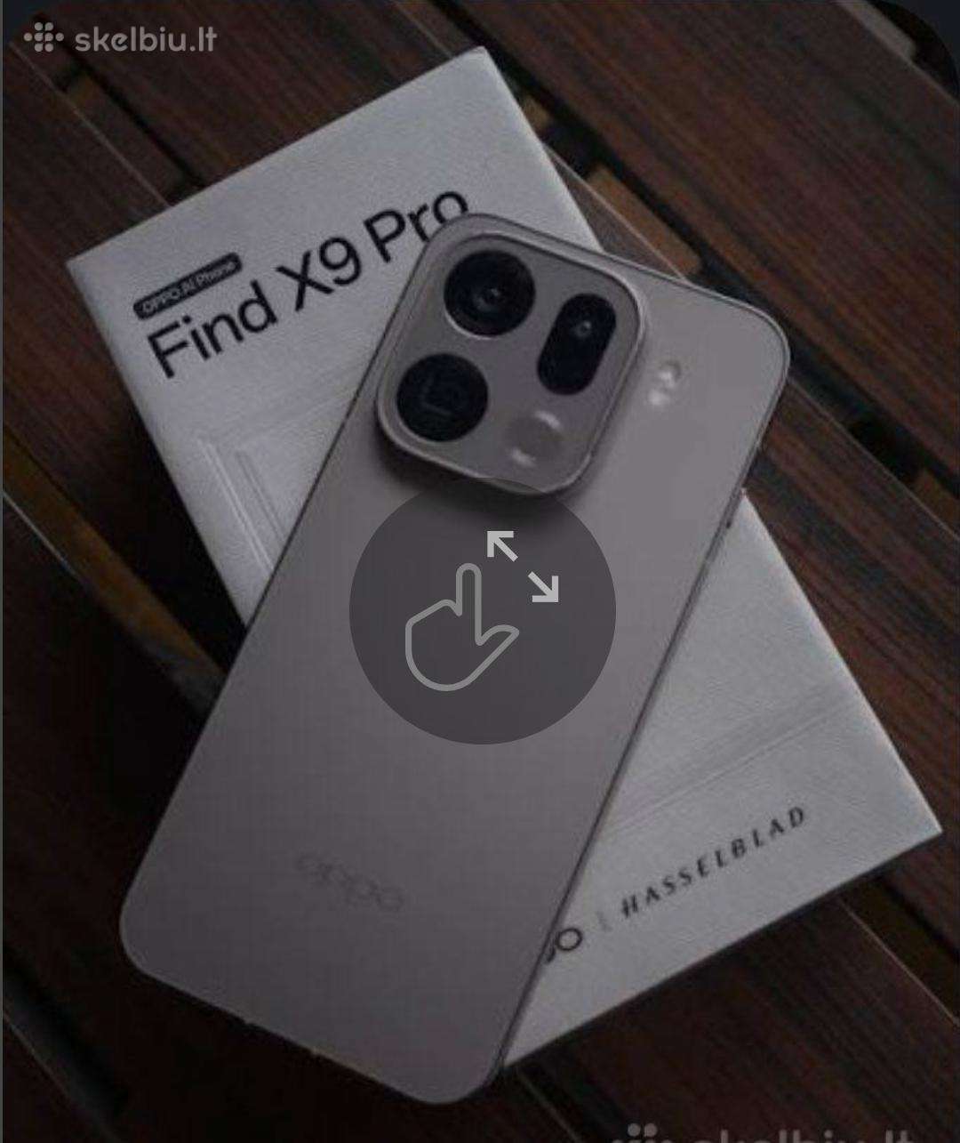 Oppo x9 pro global versija 16 512gb nauji