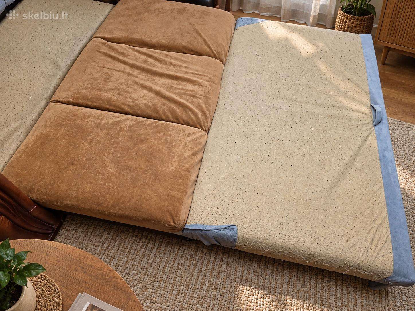 Sofa su miegama funkcija