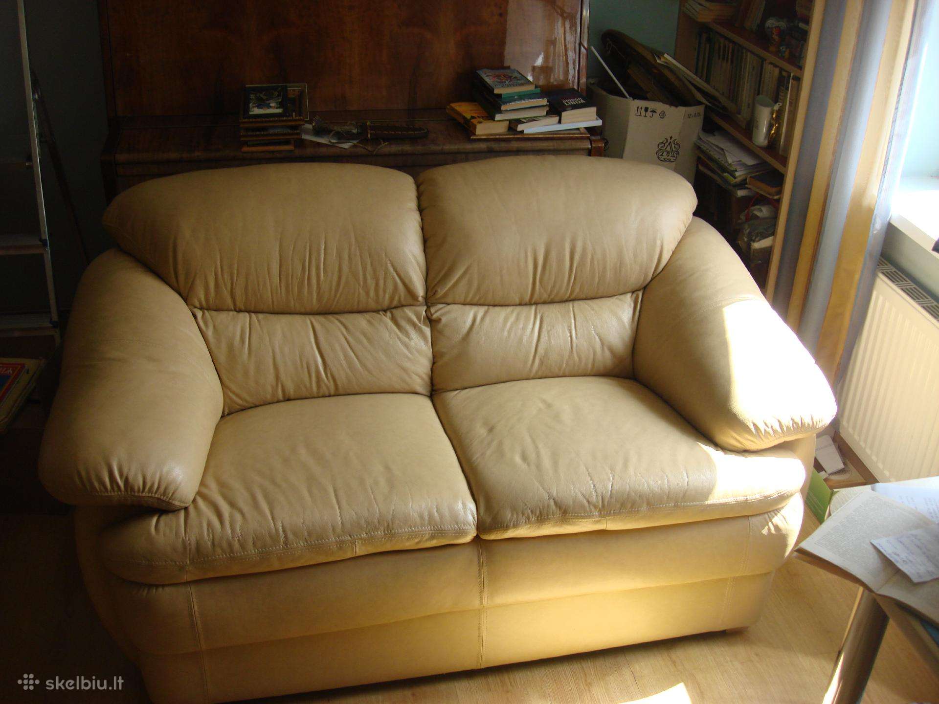Naturalios odos 2-ietė sofa