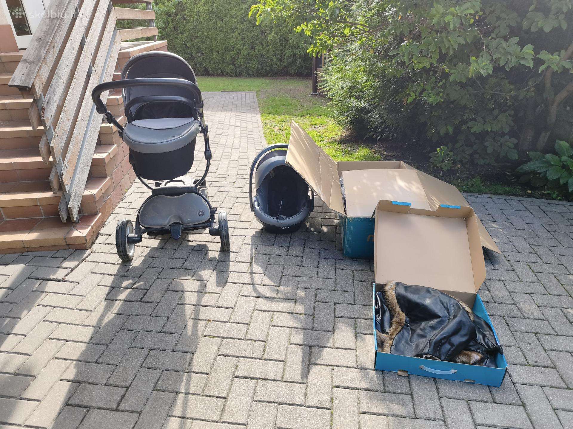 Mima xari vežimas ir cybex kėdutė