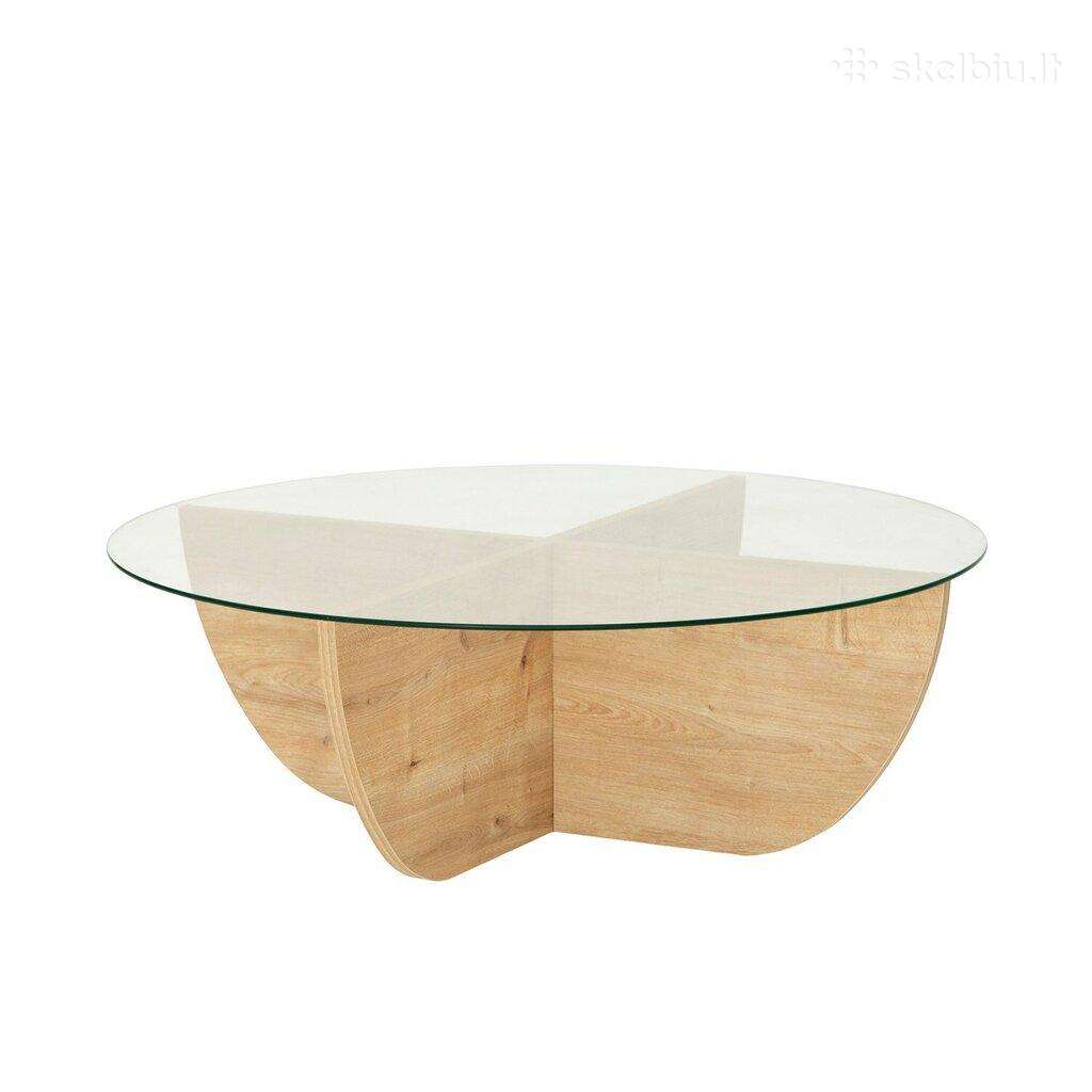 Kavos staliukas Kalune Design Lily - smėlio spalv.