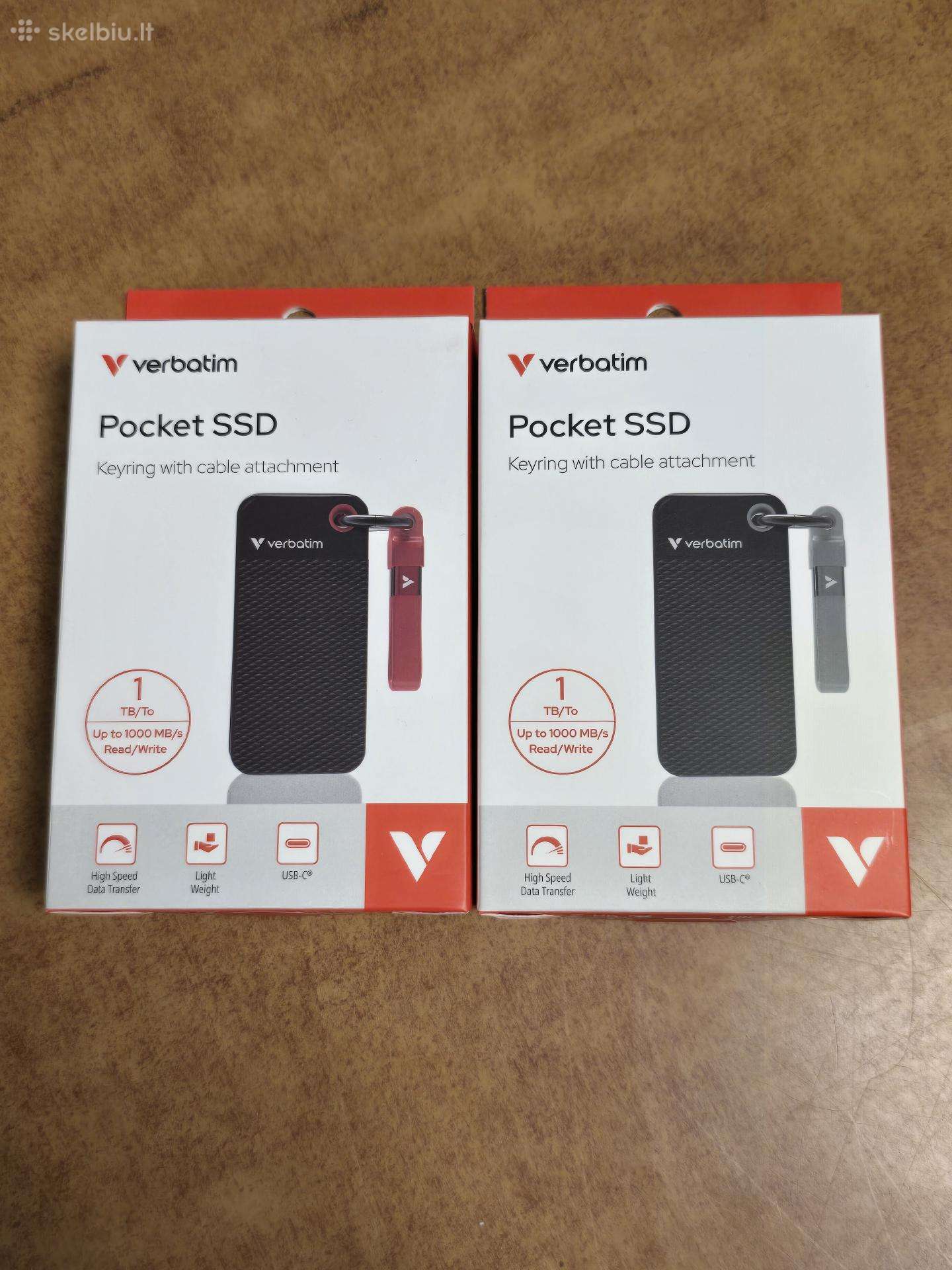 Verbatim Pocket SSD 1tb External 1000mb/s