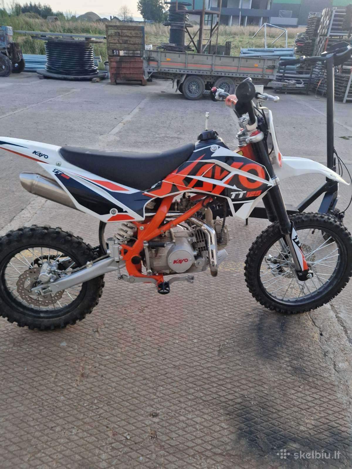 Krosinis Motociklas Kayo Tt125-2