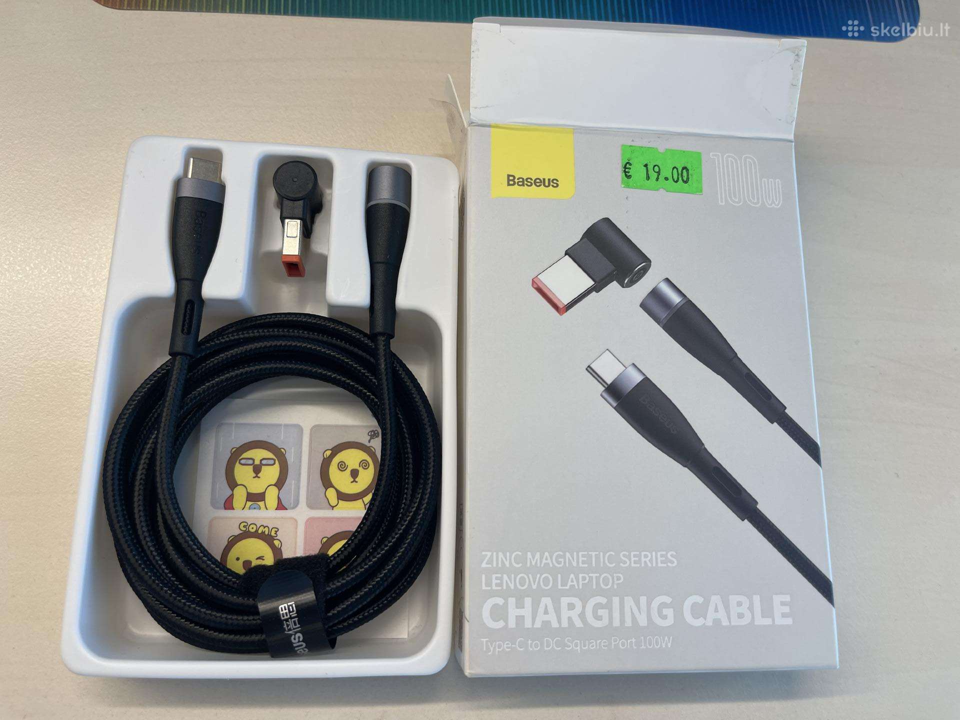 Magnetinis laidas Lenovo kompiuteriams Usb-c