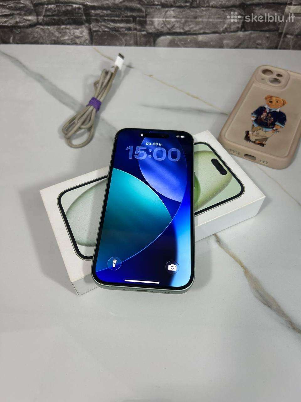 iPhone 15 128gb 80% Mint