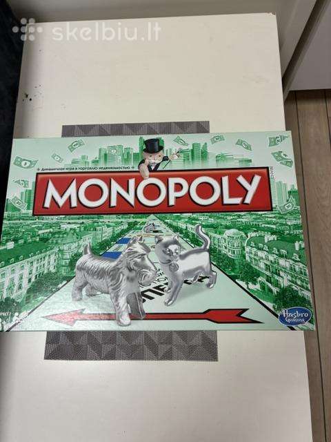 Stalo žaidimų rinkinys rusų kalba: Monopoly, Party