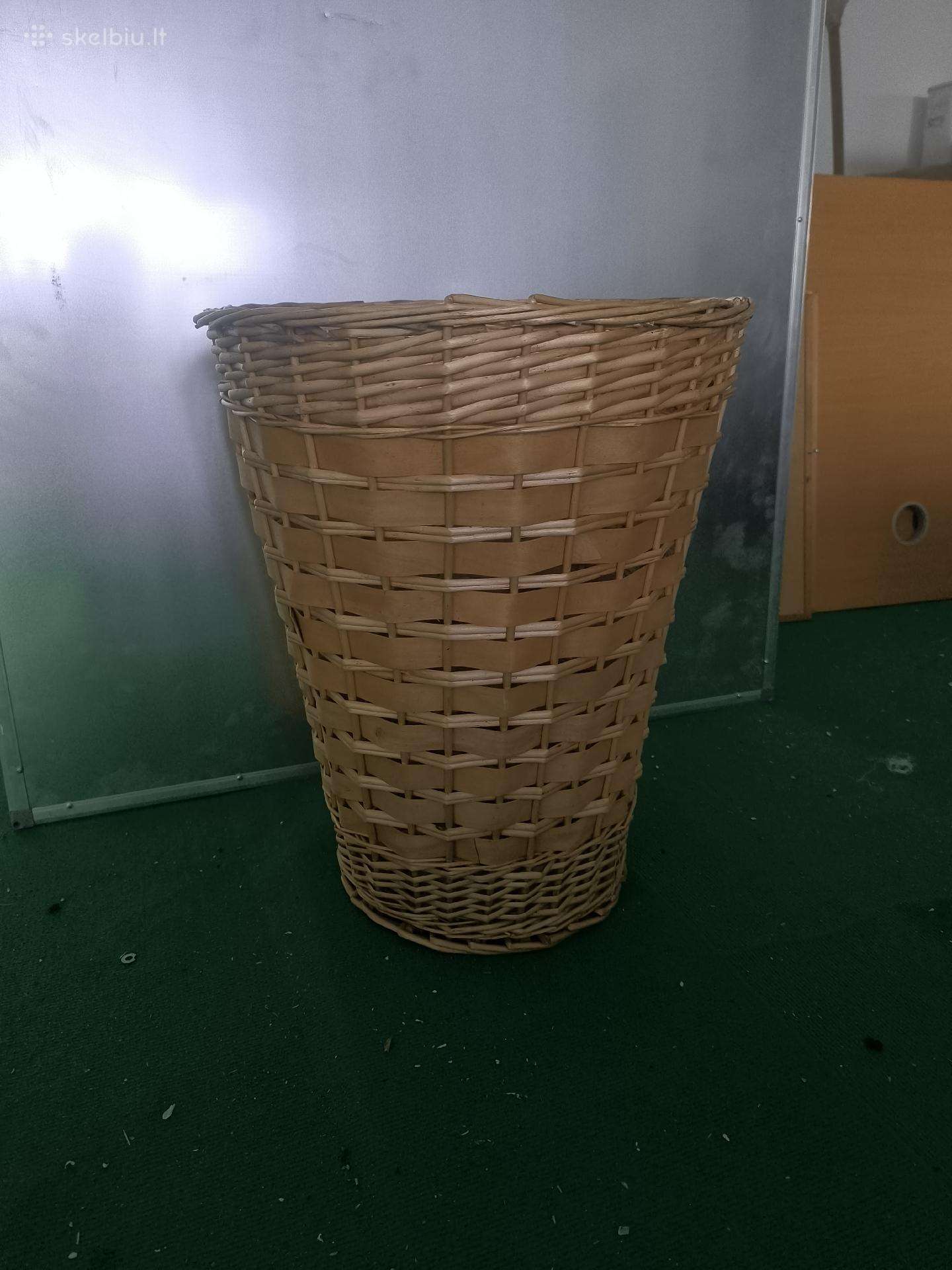 Large vytelių pintinė / krepšys (55 cm aukštis)