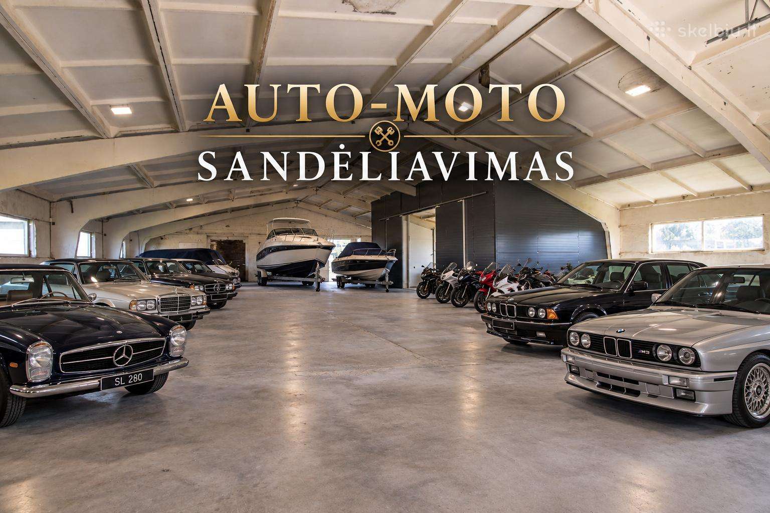 Auto-moto sandėliavimas