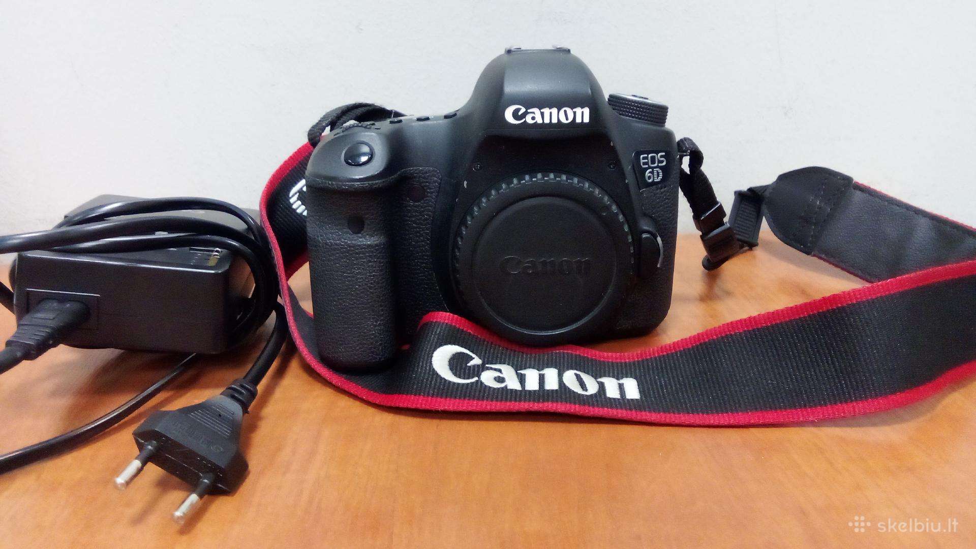 Veidrodinis fotoaparatas Canon EOS 6d,su garantija