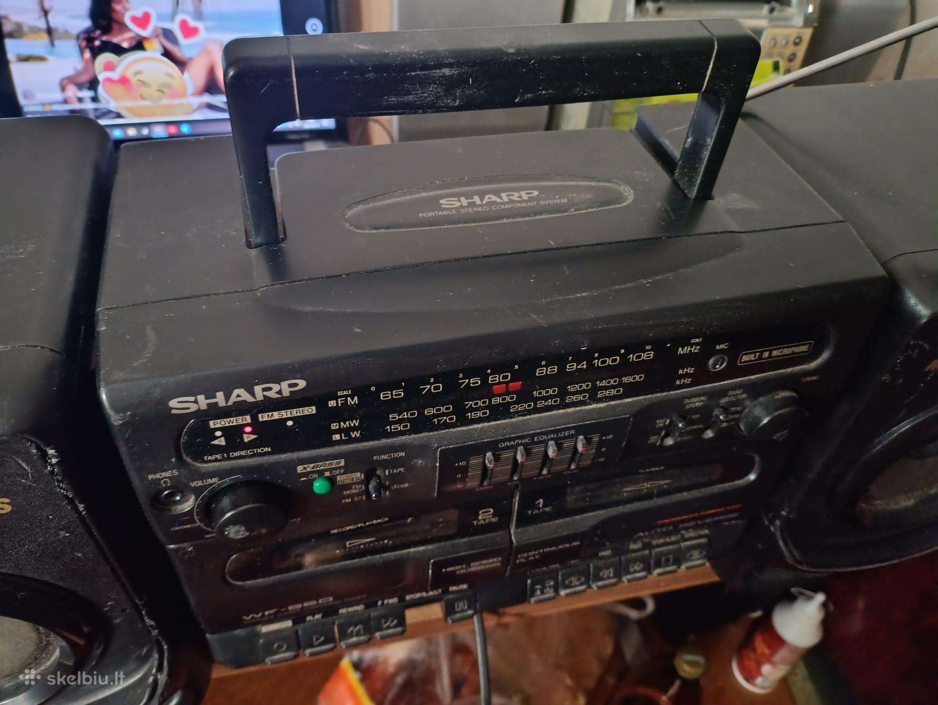 Sharp Wf-950,mc, Fm, Nuimamos Koloneles,autorevers