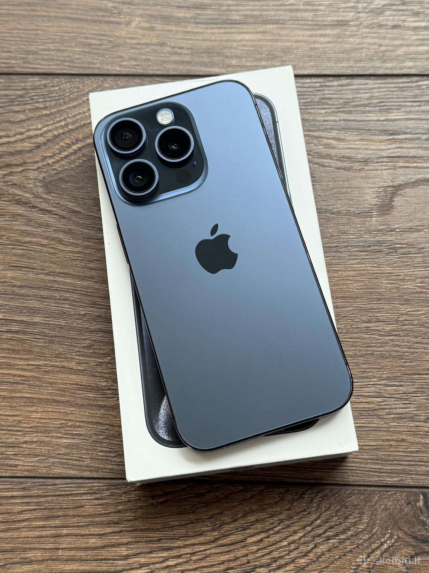 Apple iPhone 15 Pro 256gb Blue Titanium