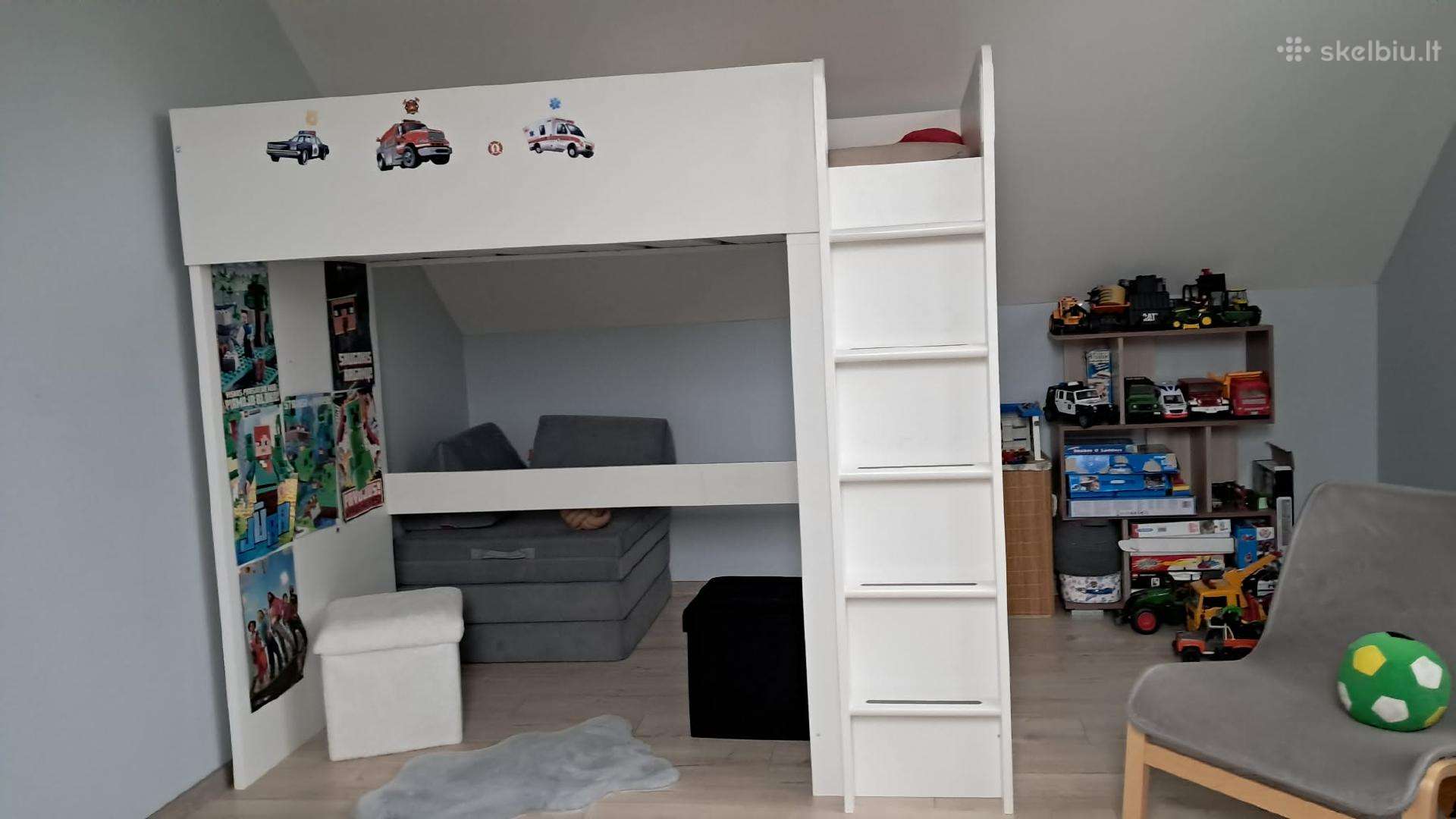 Lova- stalas- spinta ikea