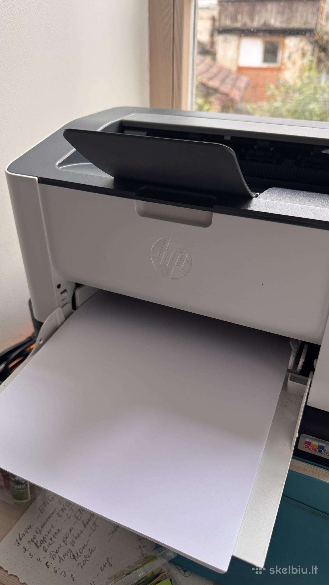 Hp Laserjet 107w laserinis printer with cartridge