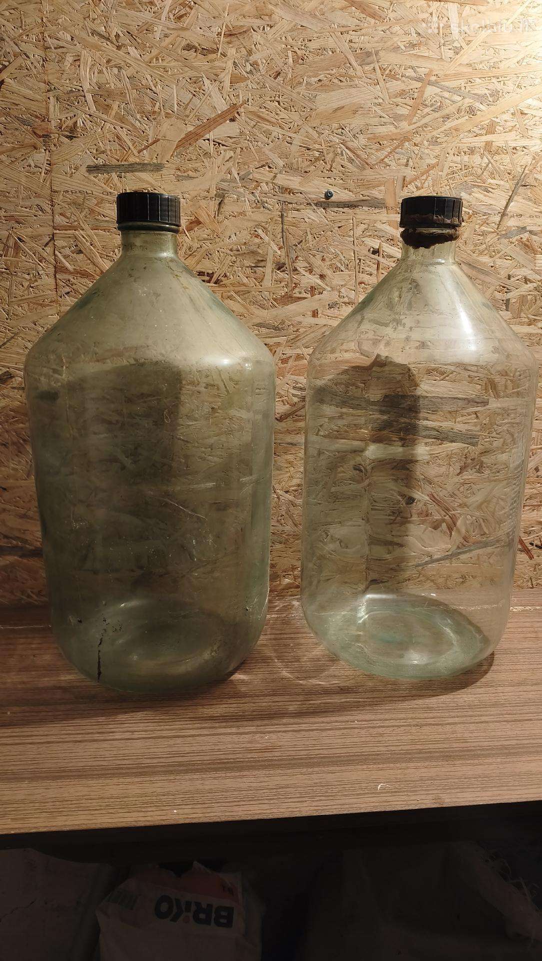 20 ltr stiklainiai
