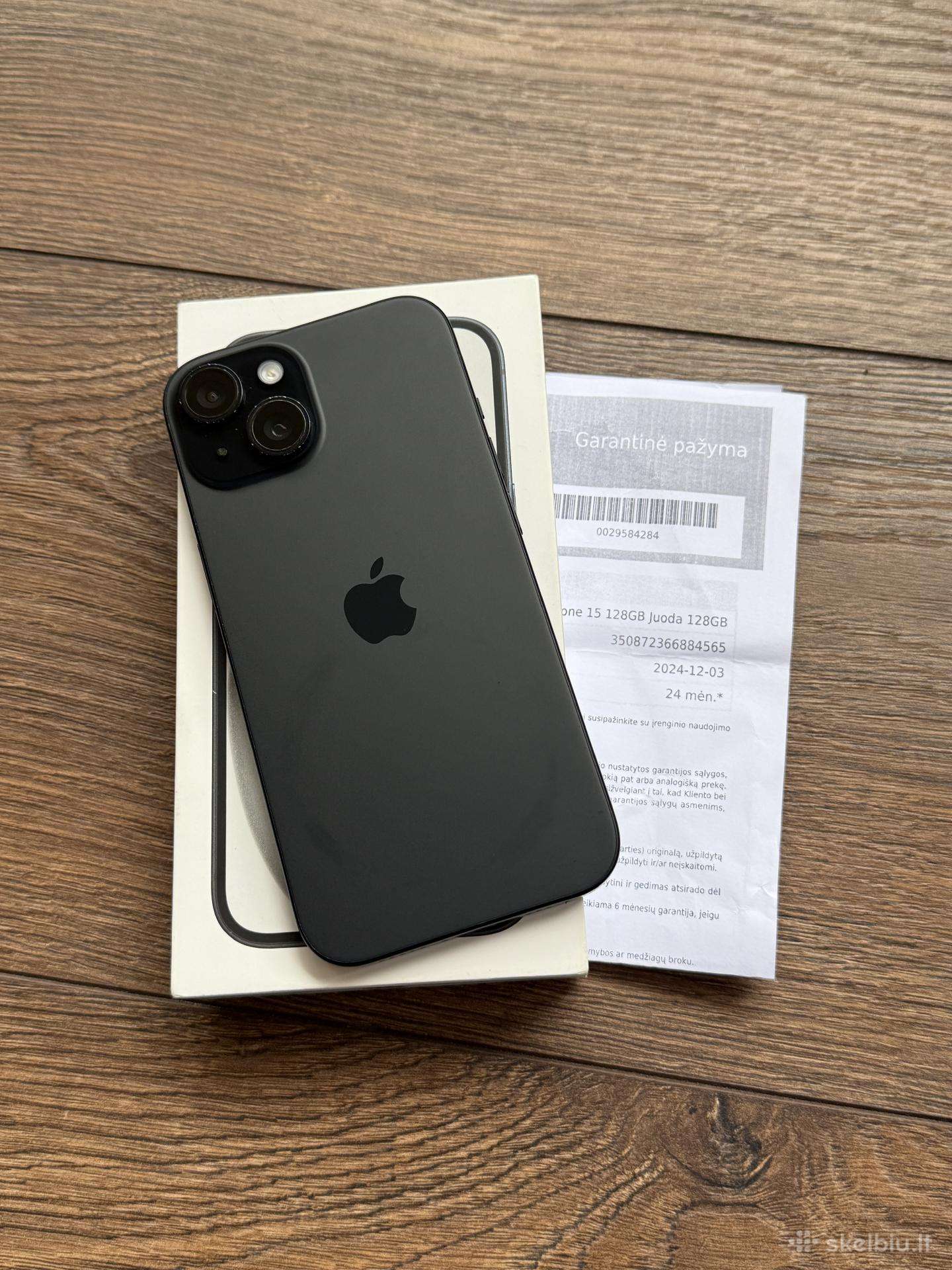 Apple iPhone 15 128gb Black