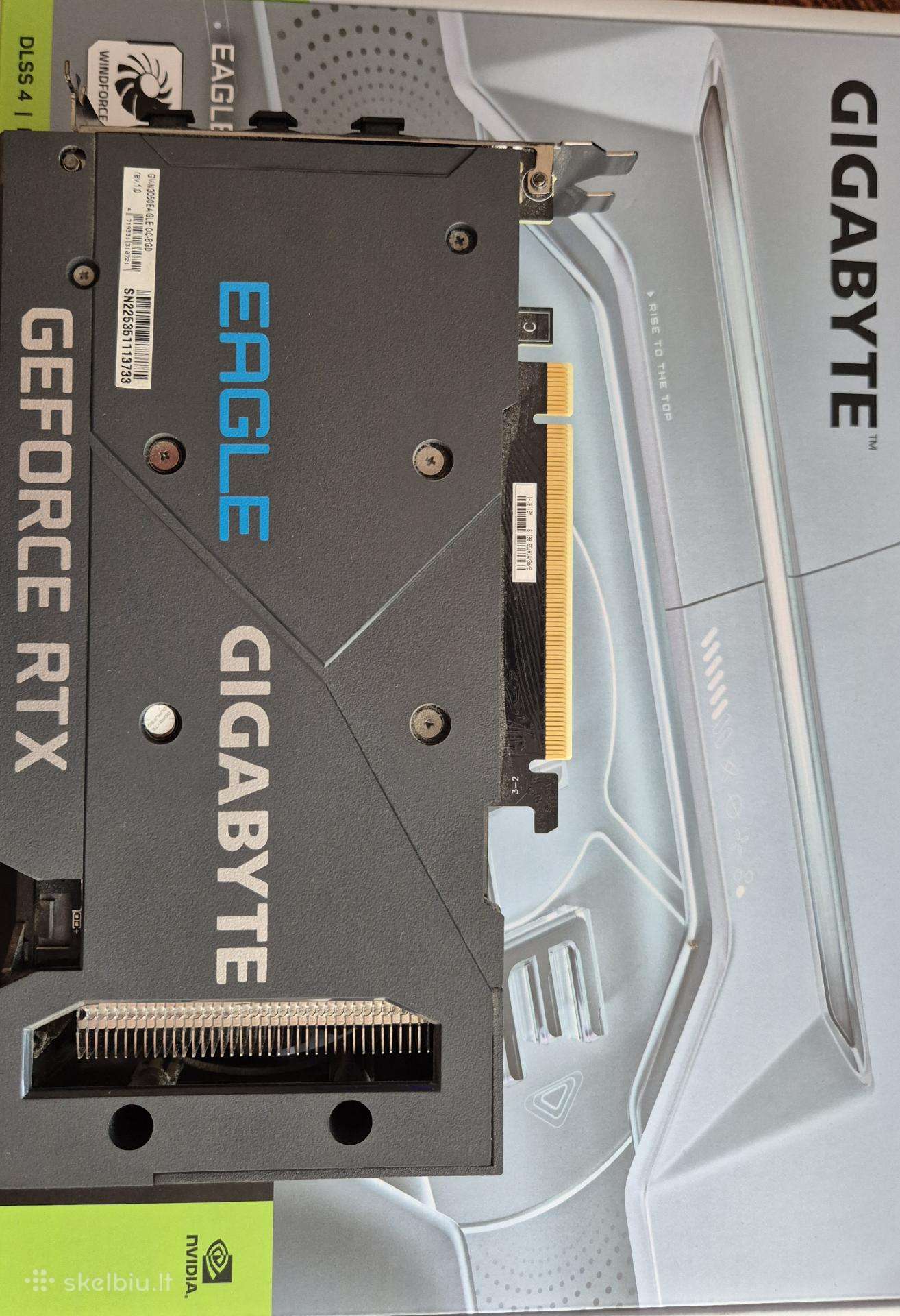 Vaizdo plokštė Nvidia gigabyte rtx3050