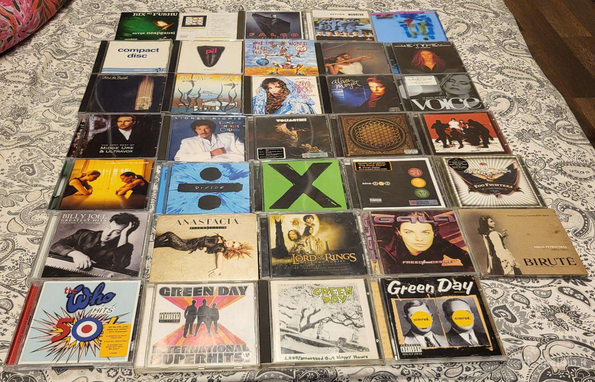 Įvairūs CD
