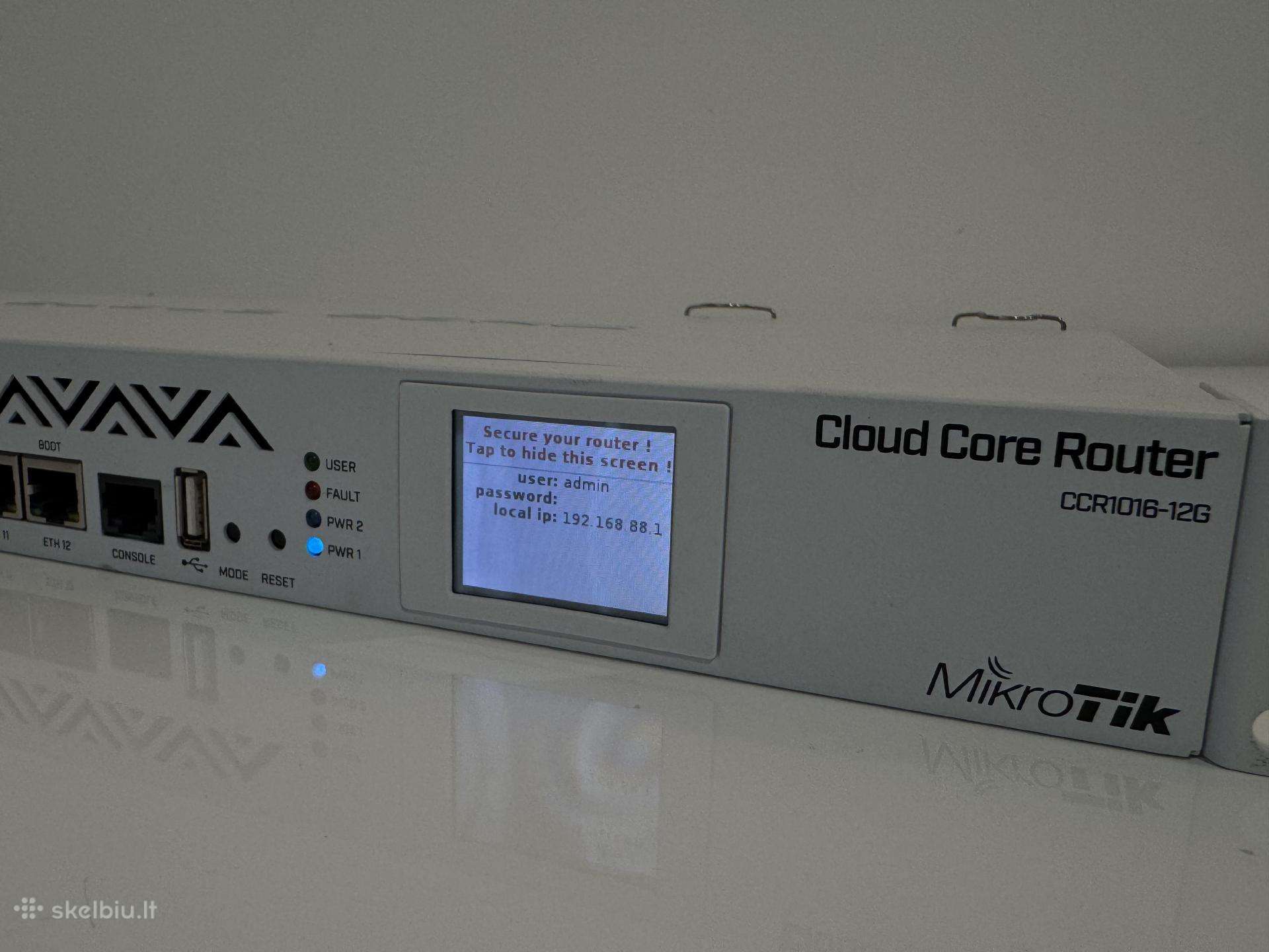 Mikrotik Ccr1016-12g Router