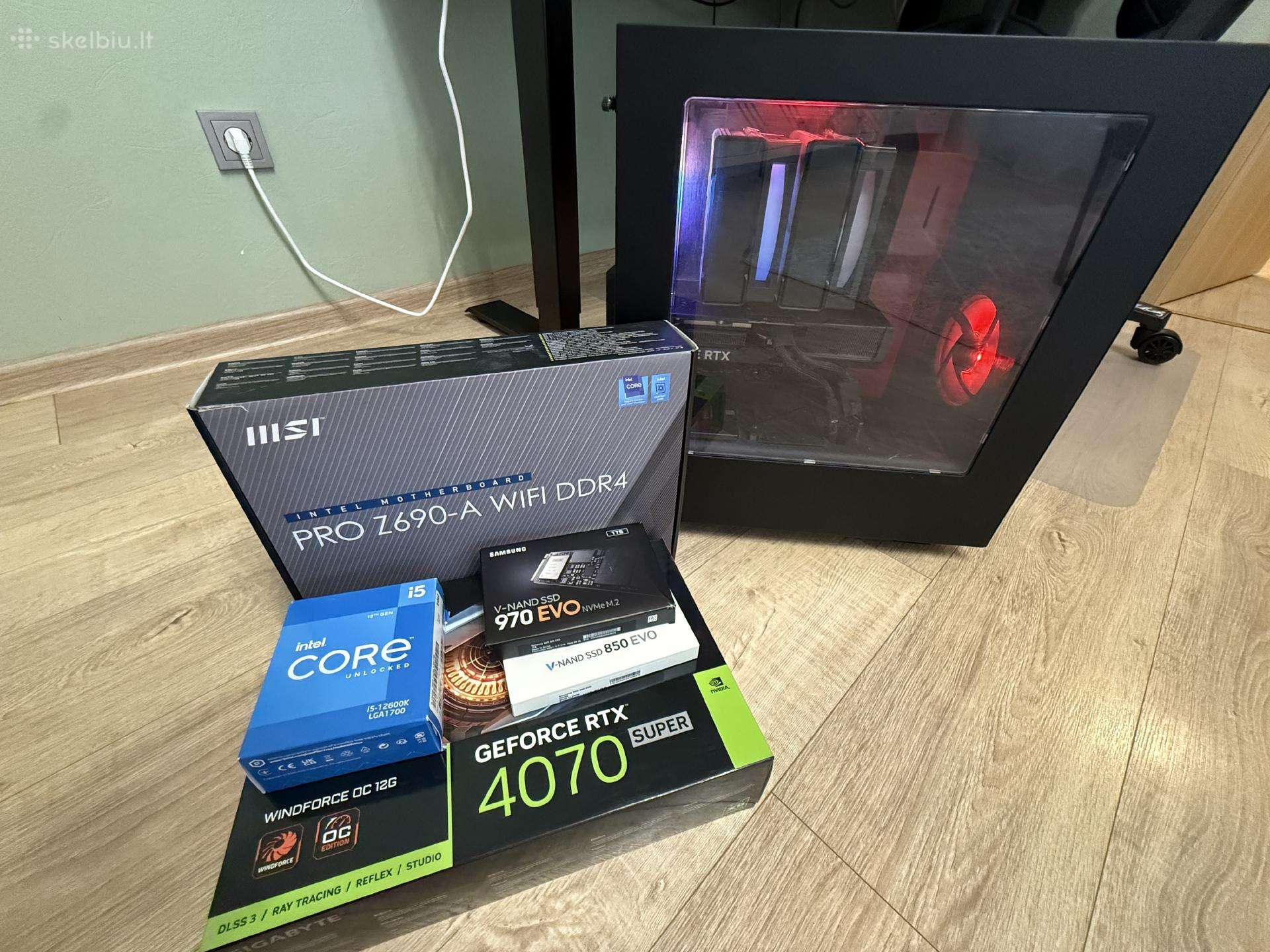 Gaming Pc Rtx 4070-super i5-12600k
