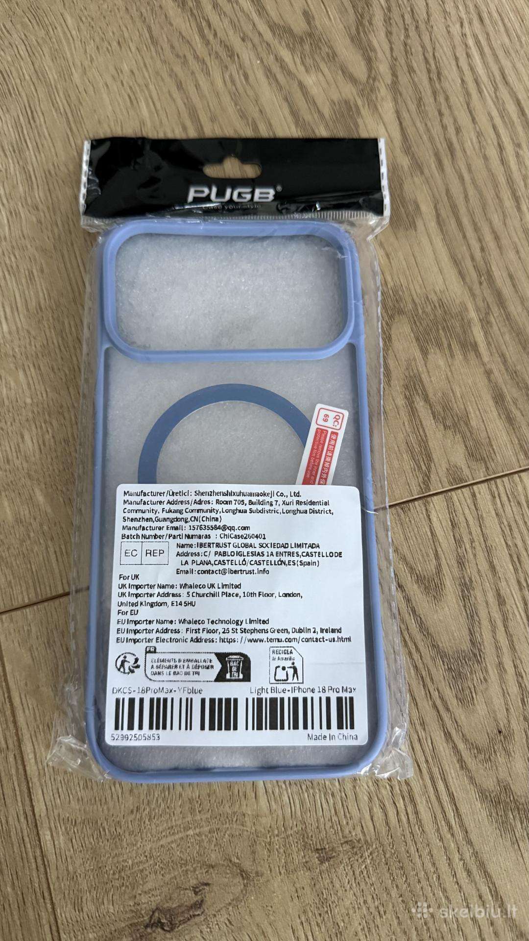 iPhone 18 Pro Max dėklas