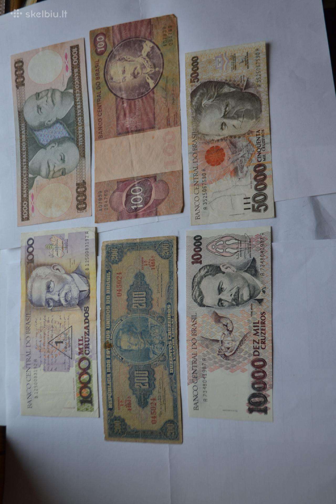 Brazilijos banknotai