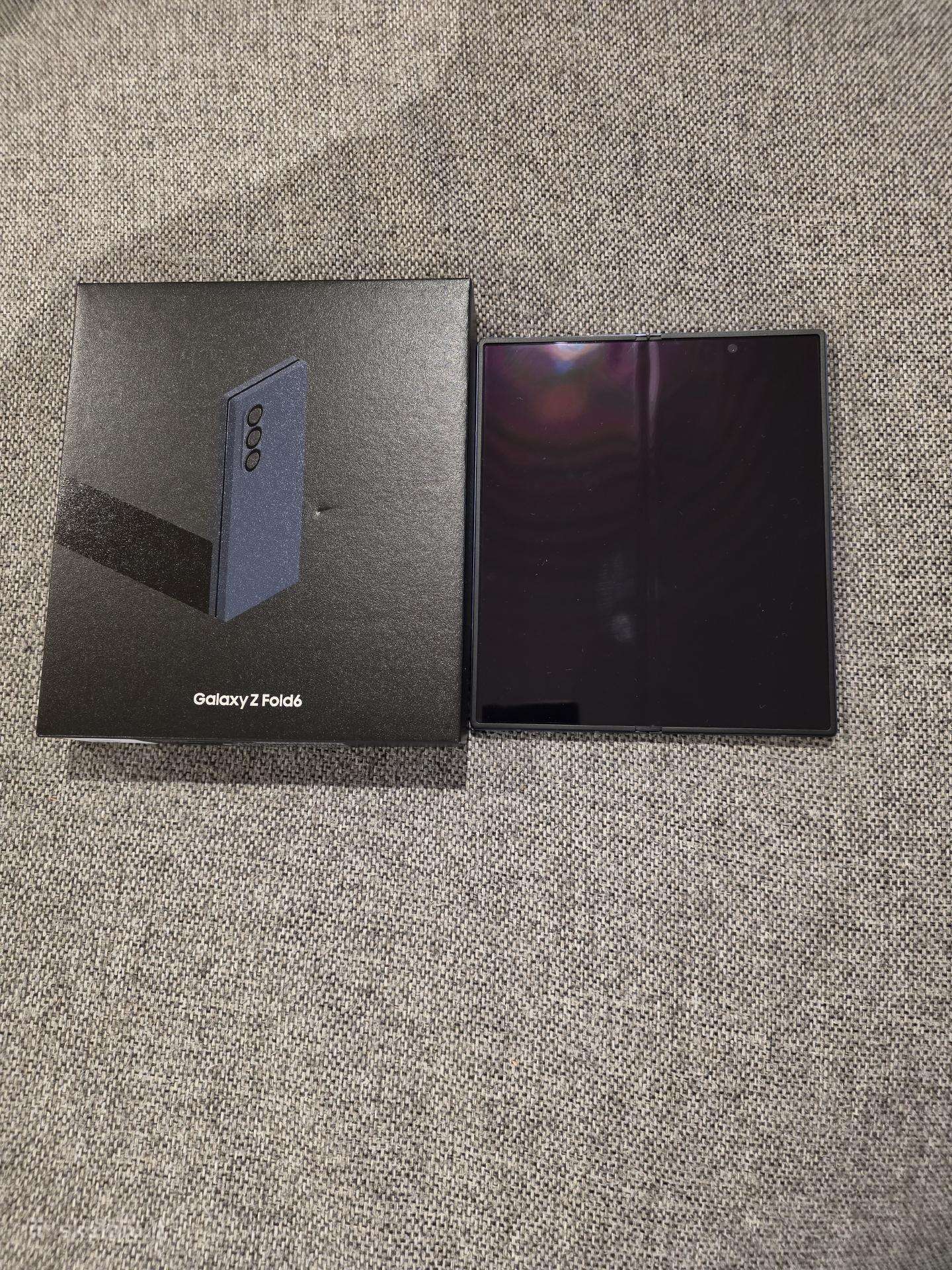 Samsung galaxy Z Fold 6 512gb tamsiai mėlynas