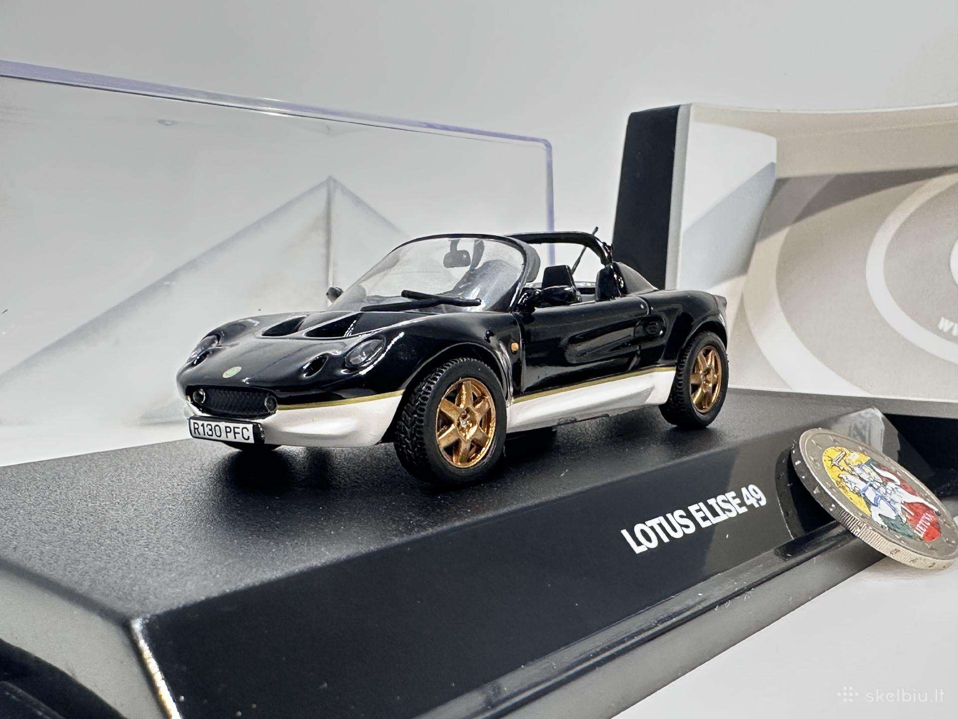 Lotus Elise S1 Type 49 1998 juoda 1:43 Maxi Car