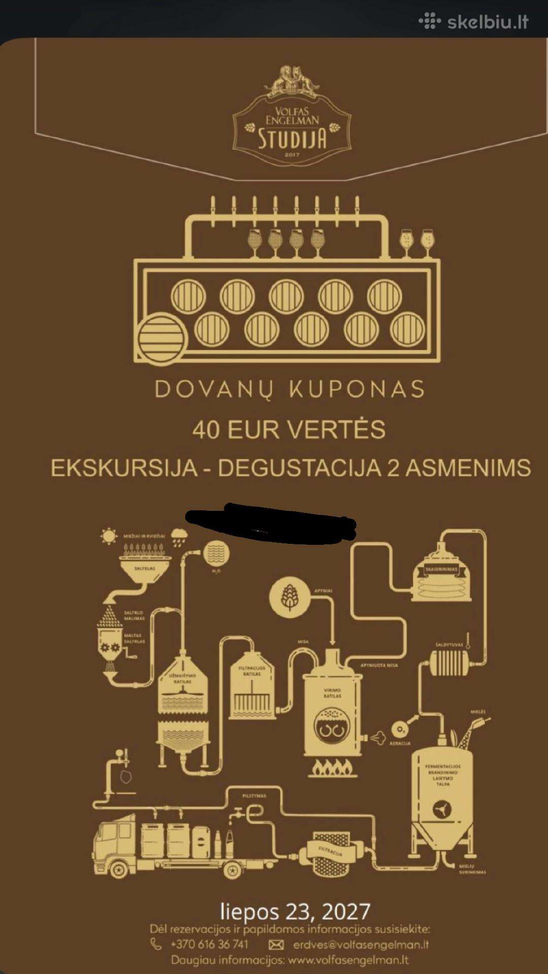 Kuponas degustacijai