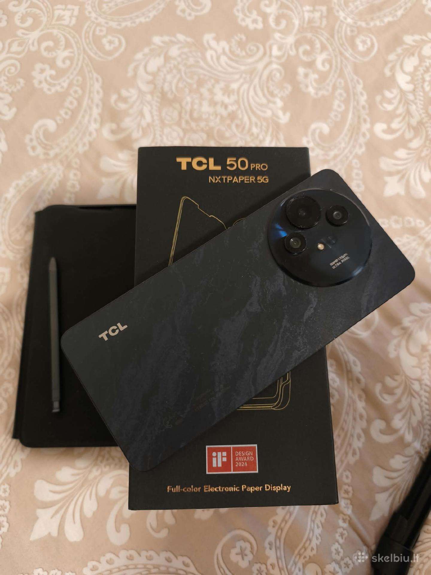 Parduodu naudotą telefoną „Tcl 50 Pro Nxtpaper 5G“