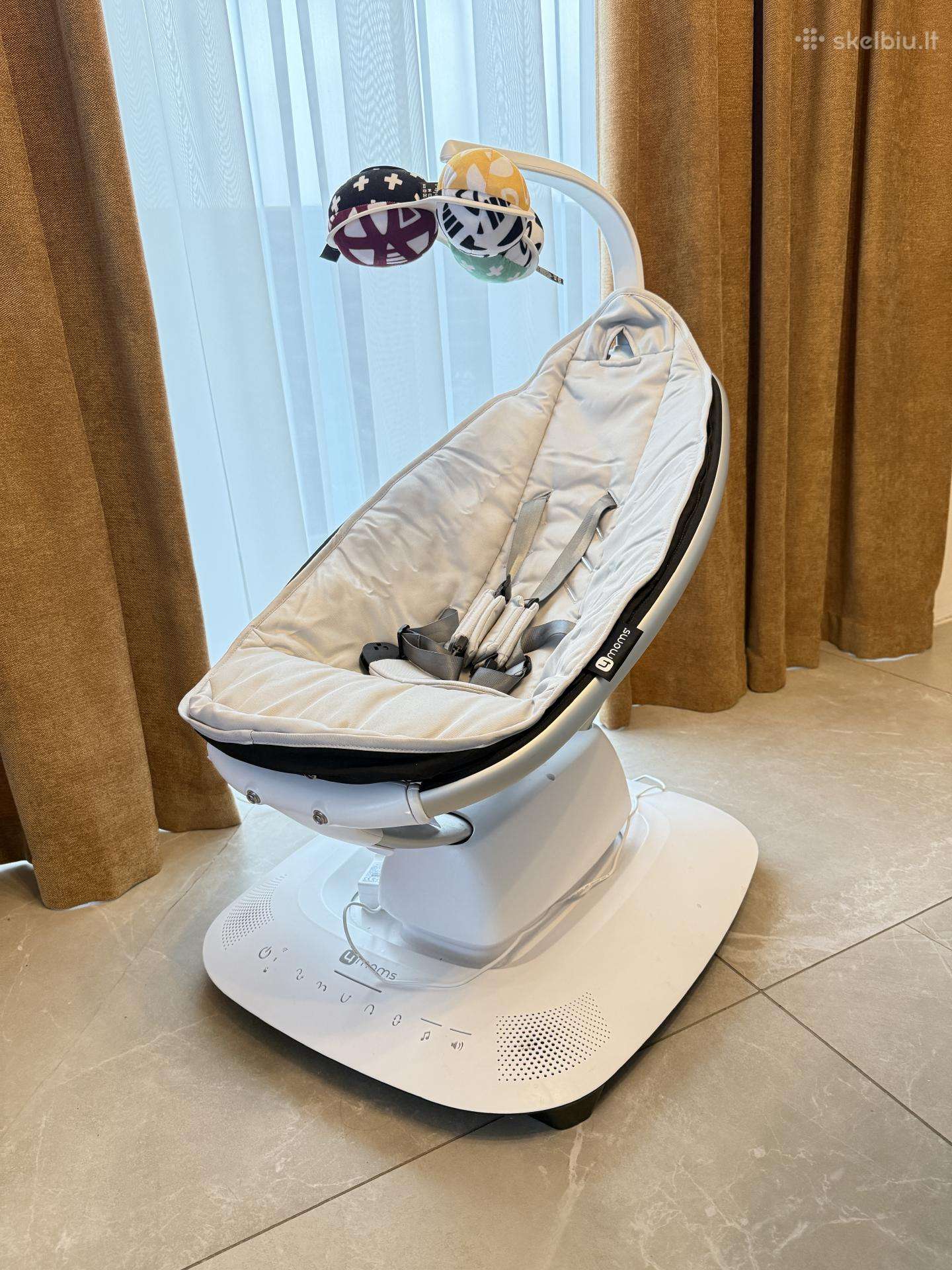 Elektroninės supynės 4moms Mamaroo Grey