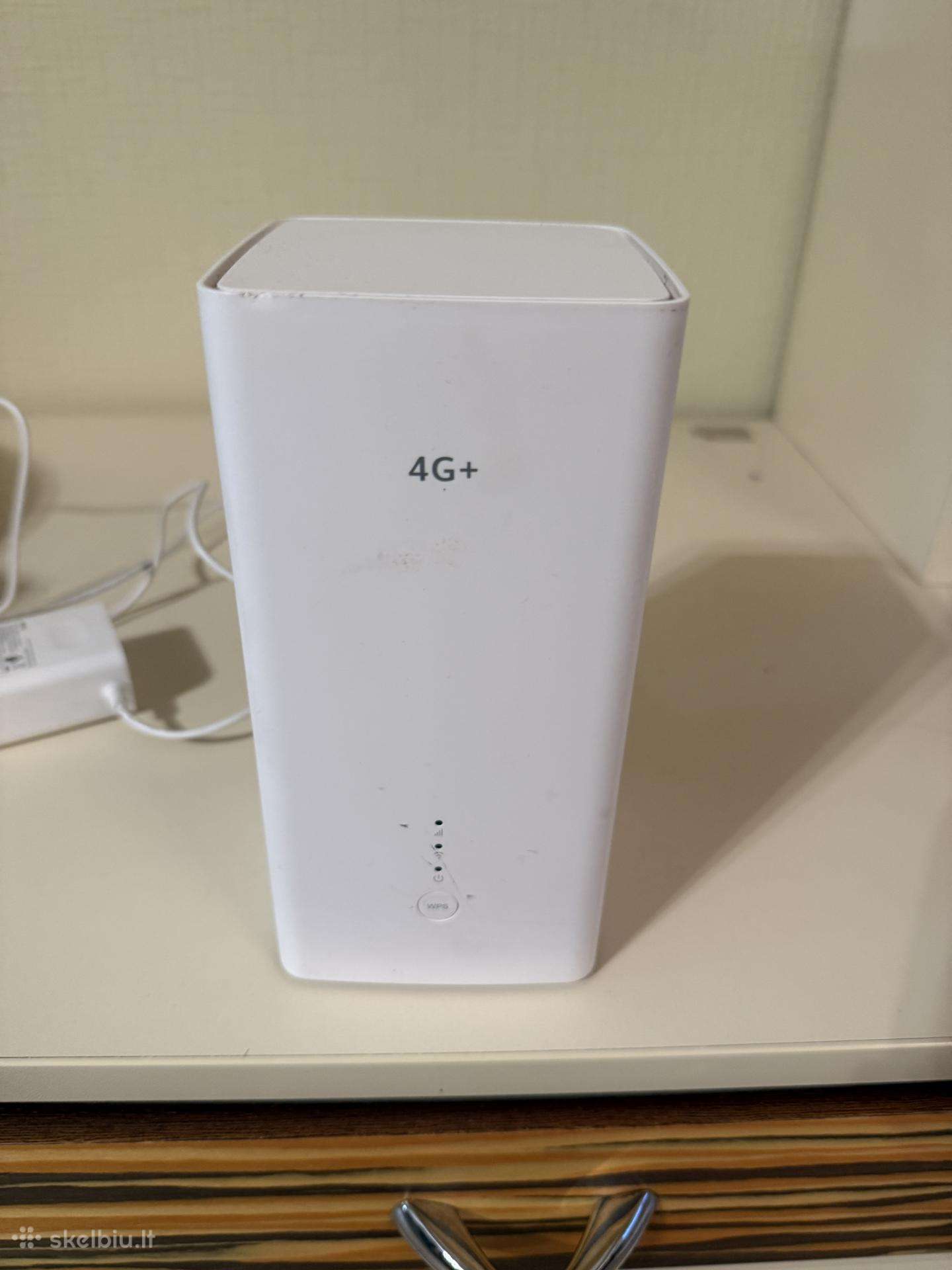 4G+ Modemas darbo būklė