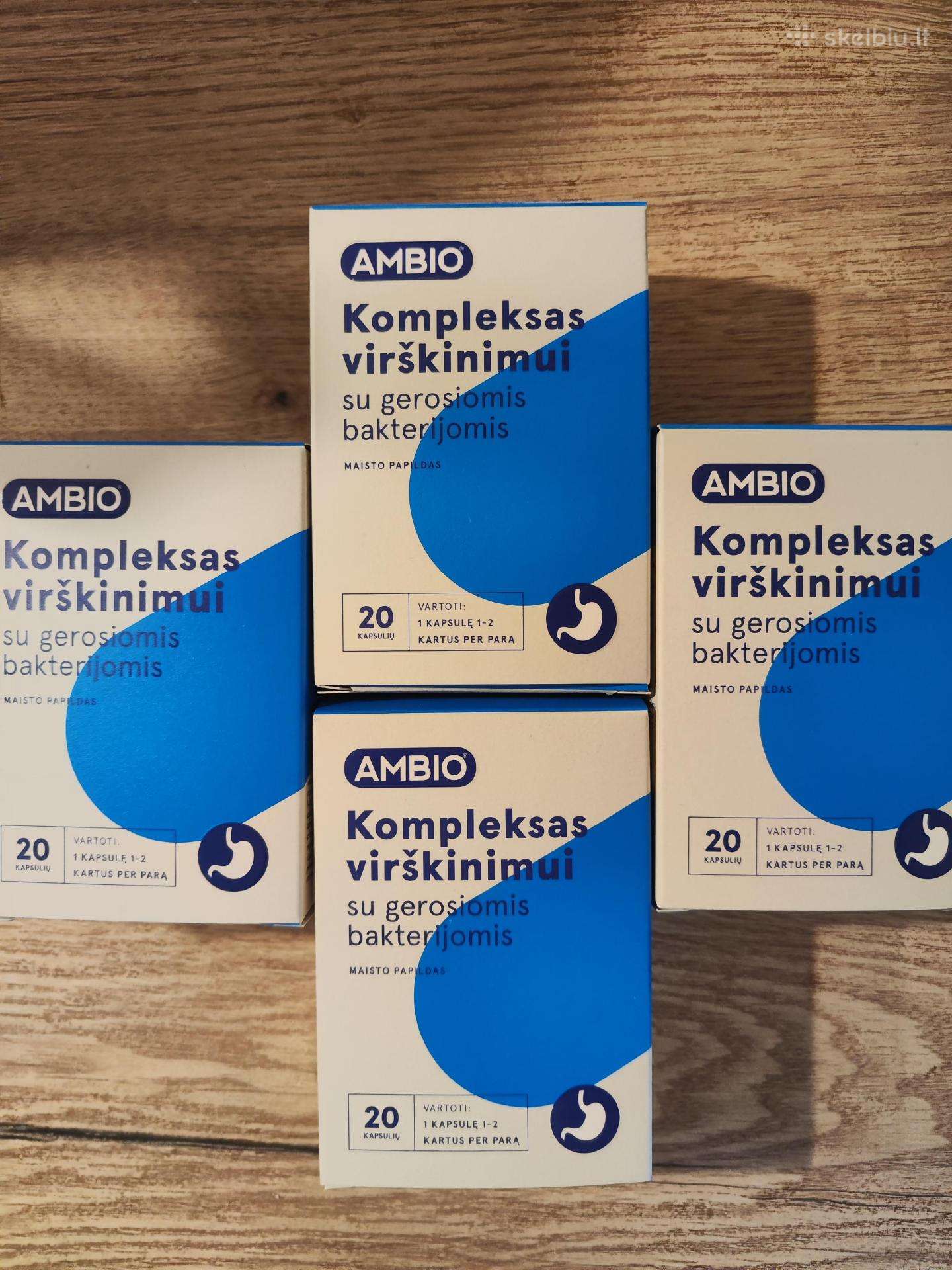 Ambio Virškinimui su probiotikais