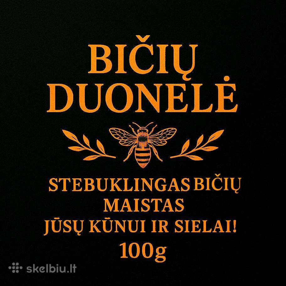 Duonelė, Medus,žiedadulkės,bičių pikis, Gaurometis