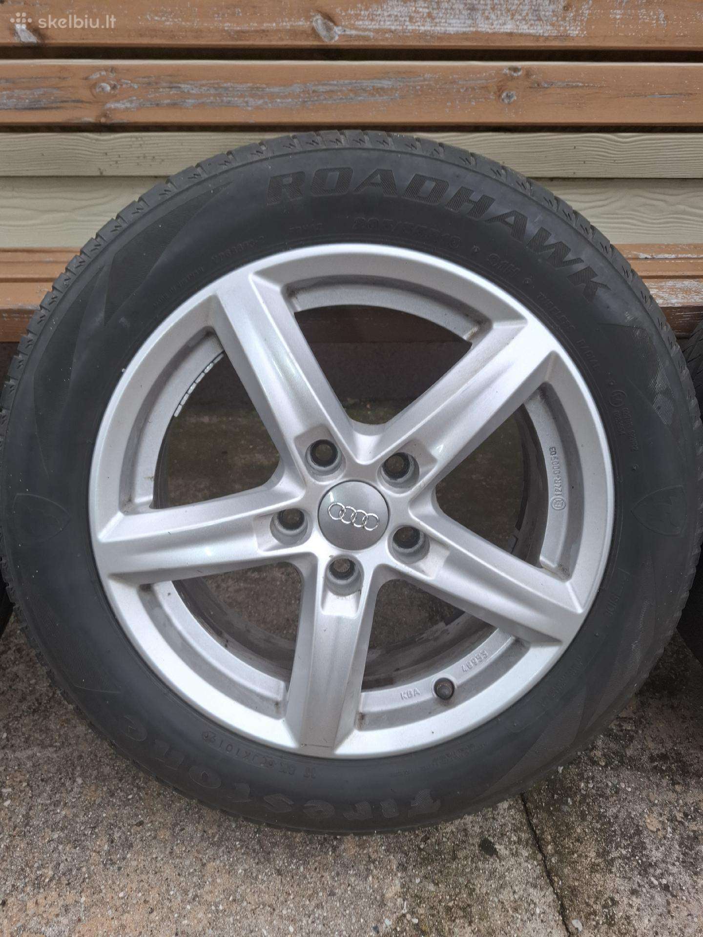 R16 5x112 ratai Audi / VW su Firestone padangomis
