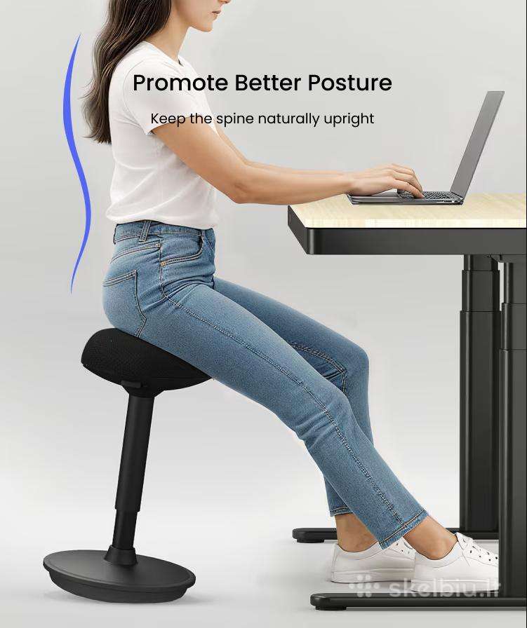 Ergonominės balansinės pusiausvyros kėdės