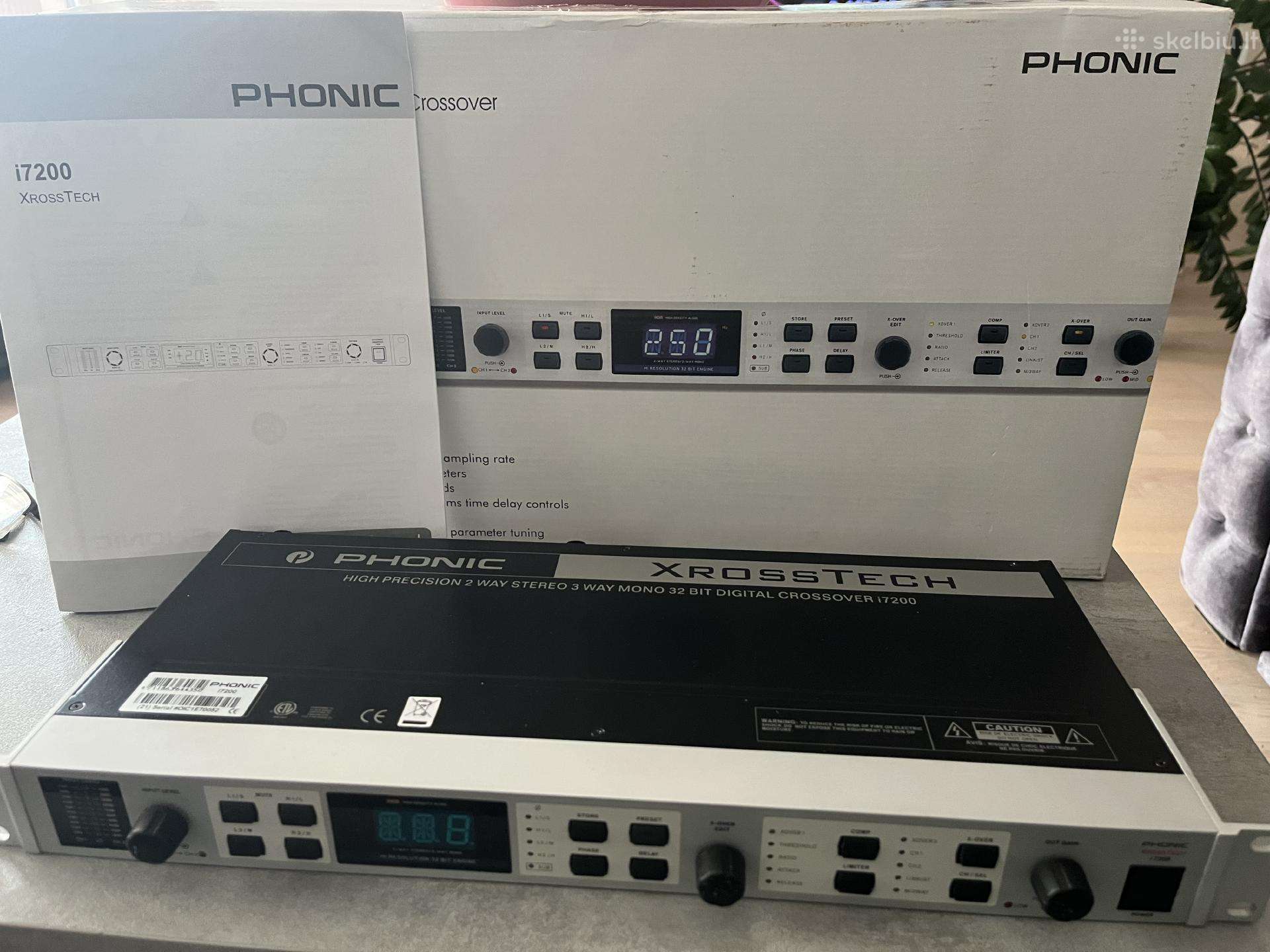 Phonic i7200 aktyvus krosoveris