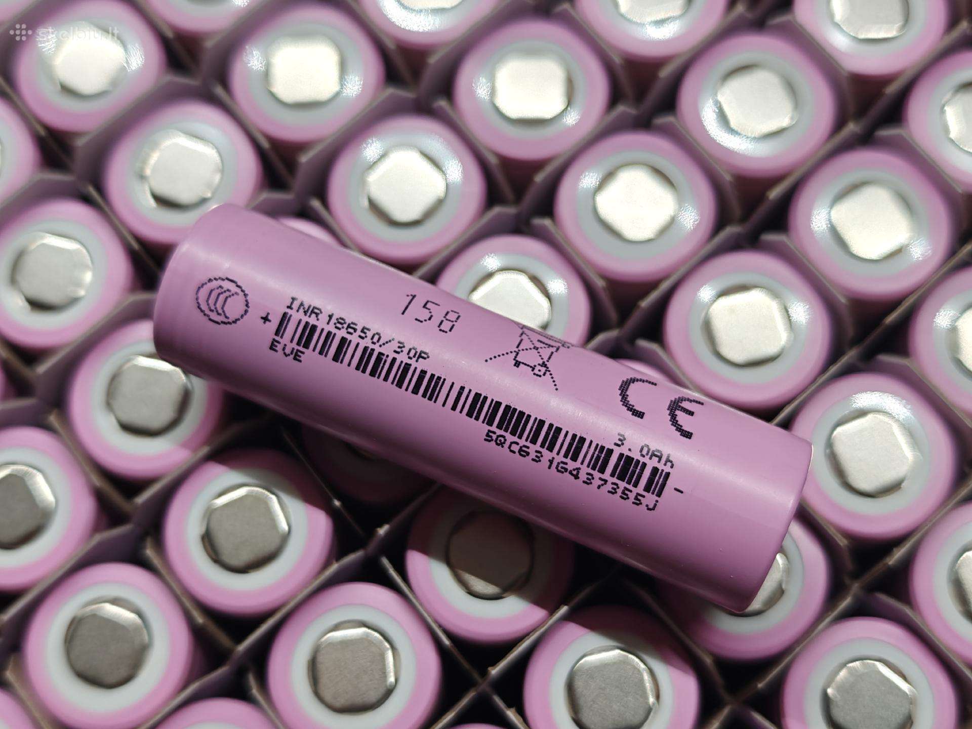 3000mah 30a Eve Inr18650-30p