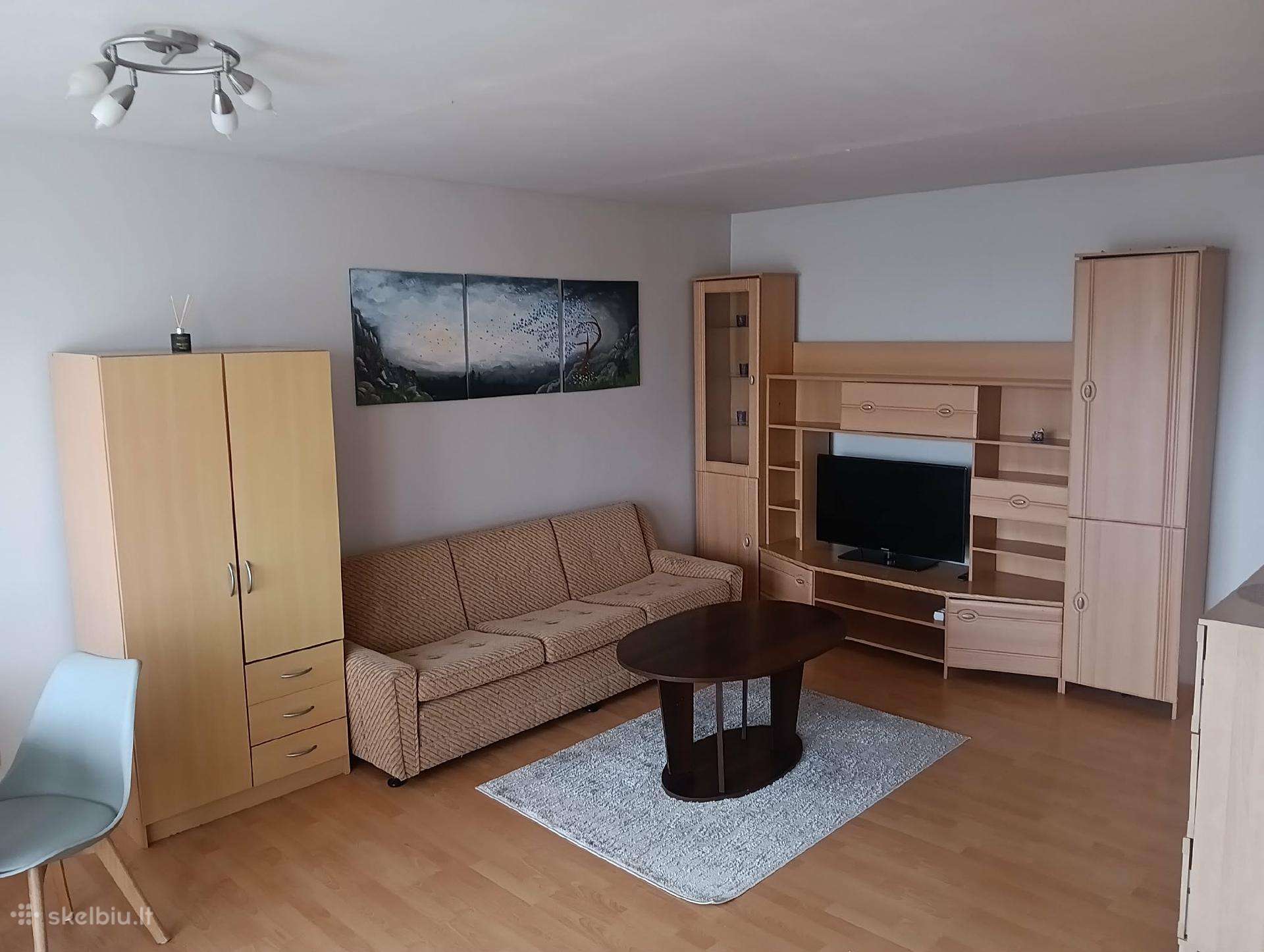 Išnuomojamas 1 kambario butas Aukštaičių g. 70