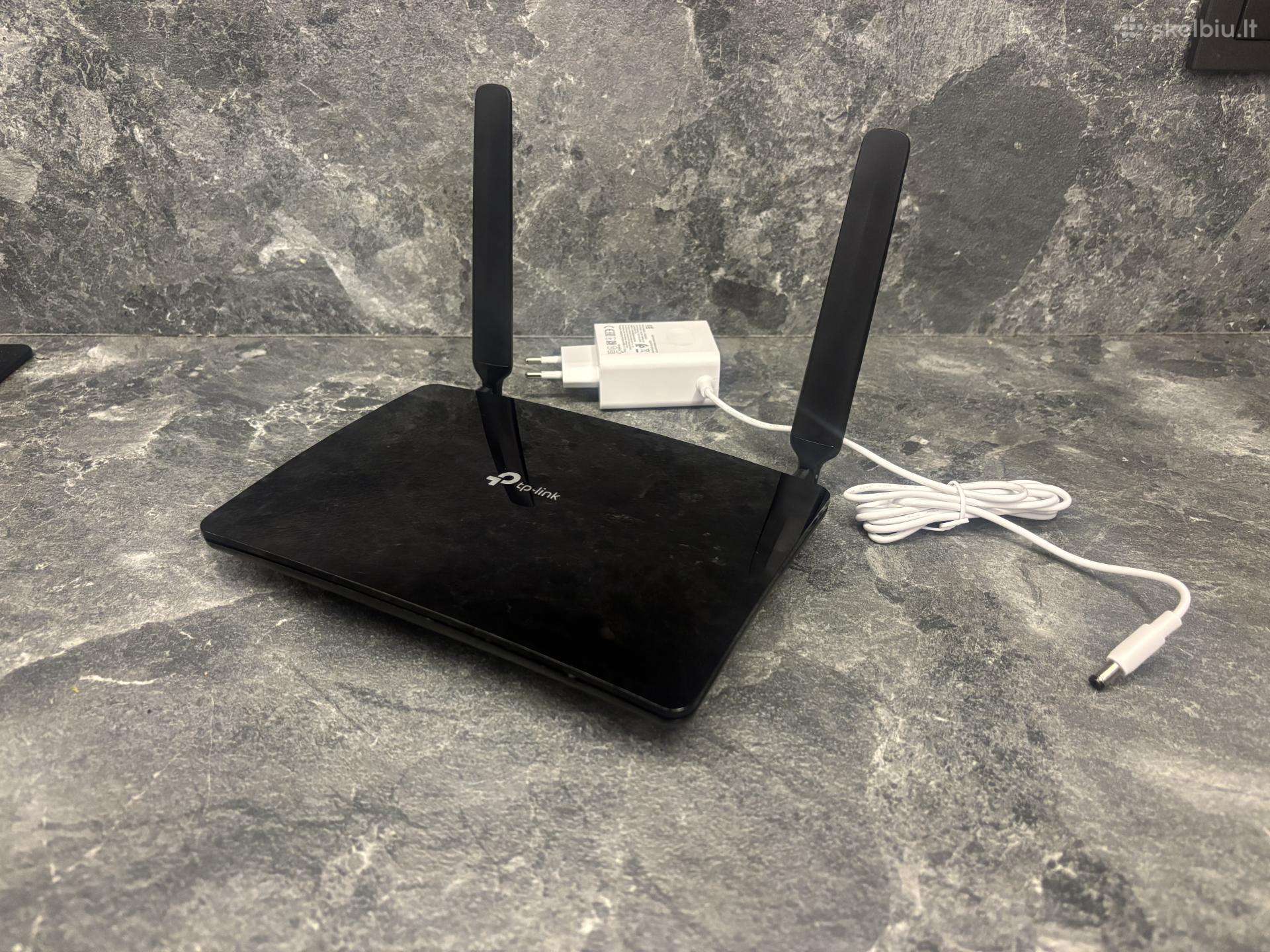 Tp-link WiFi 4G modemas su sim