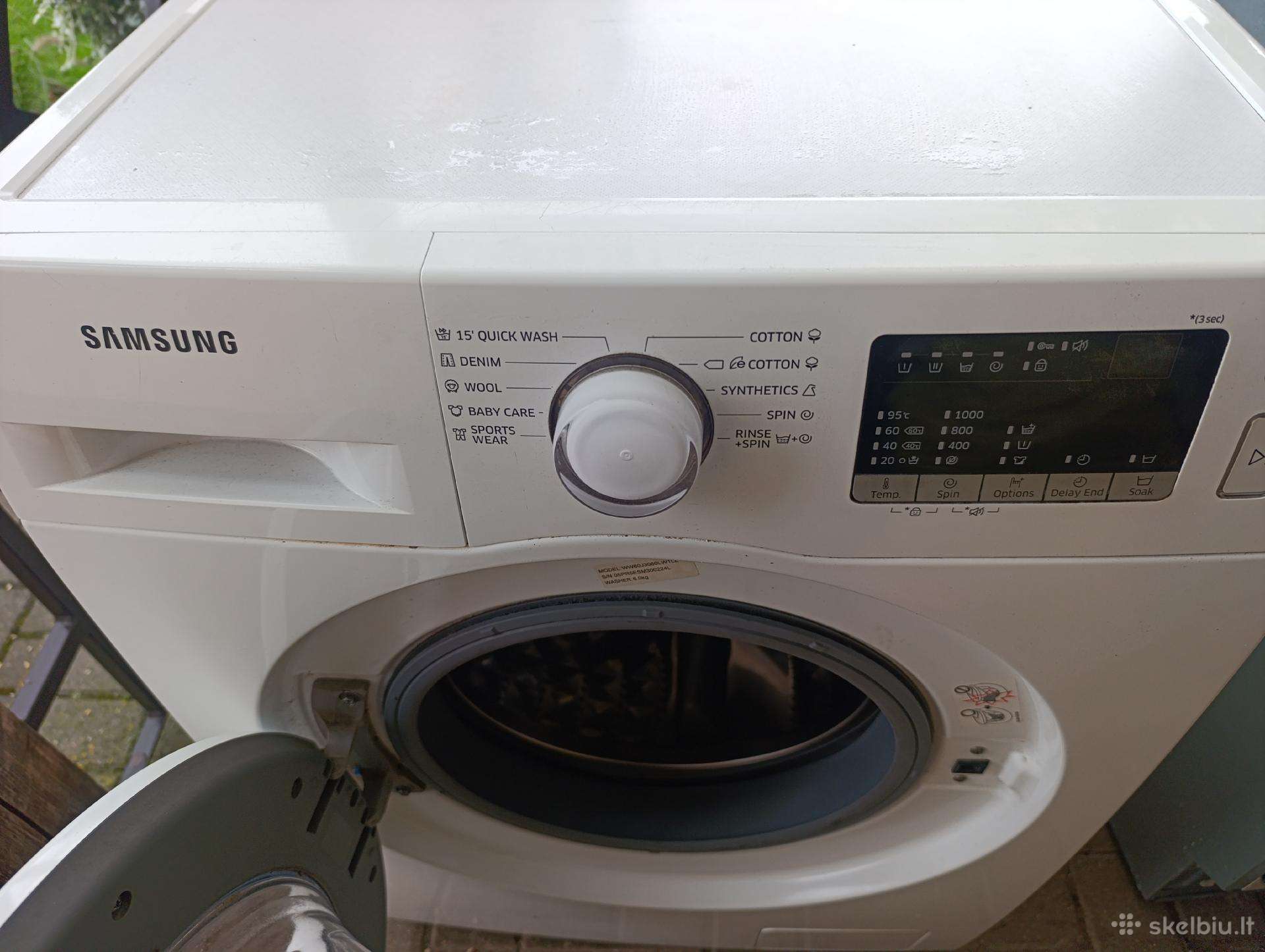 Samsung 45cm gylio skalbykle