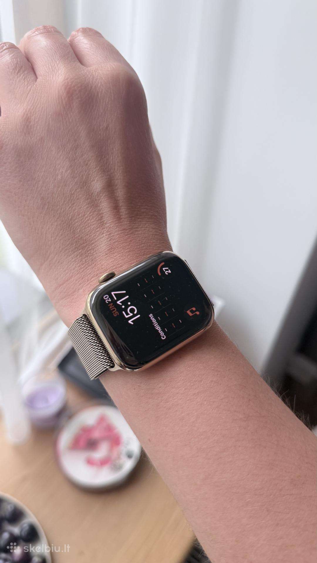 Apple watch 9, 45 mm, stainless + Lte