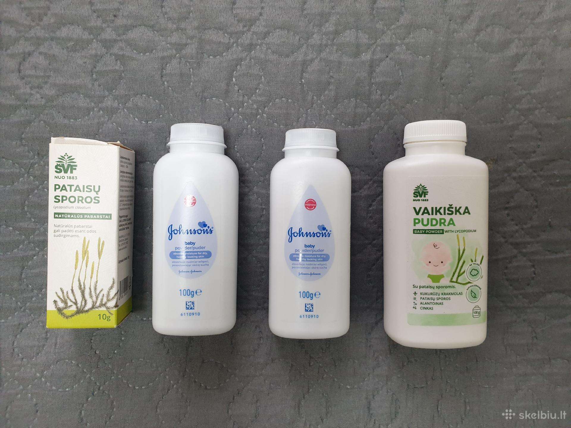 Vaikiška pudra, pataisų sporos, Bepanthol tepalas