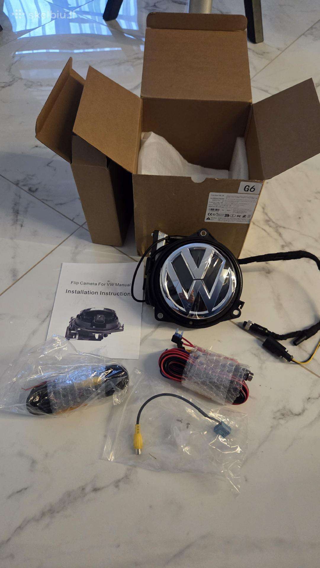 VW mk6 galinė vaizdo kamera